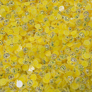 Yellow sunflower rhinestones 