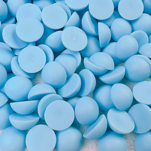 12mm blue matte pearls 
