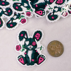 Black bunny