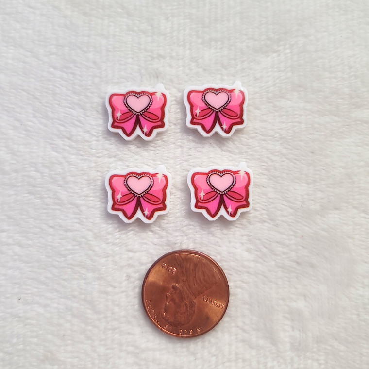 mini Heart bow