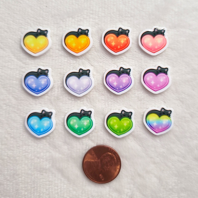 cat heart set 