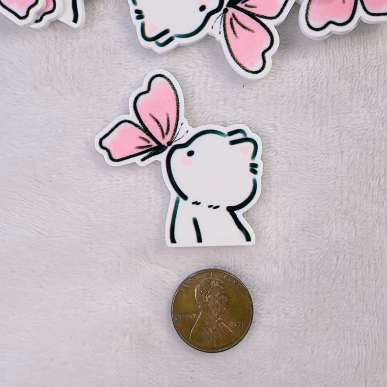 Kitty & butterfly 
