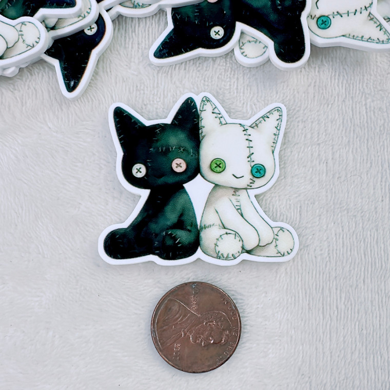 Stitched kitties