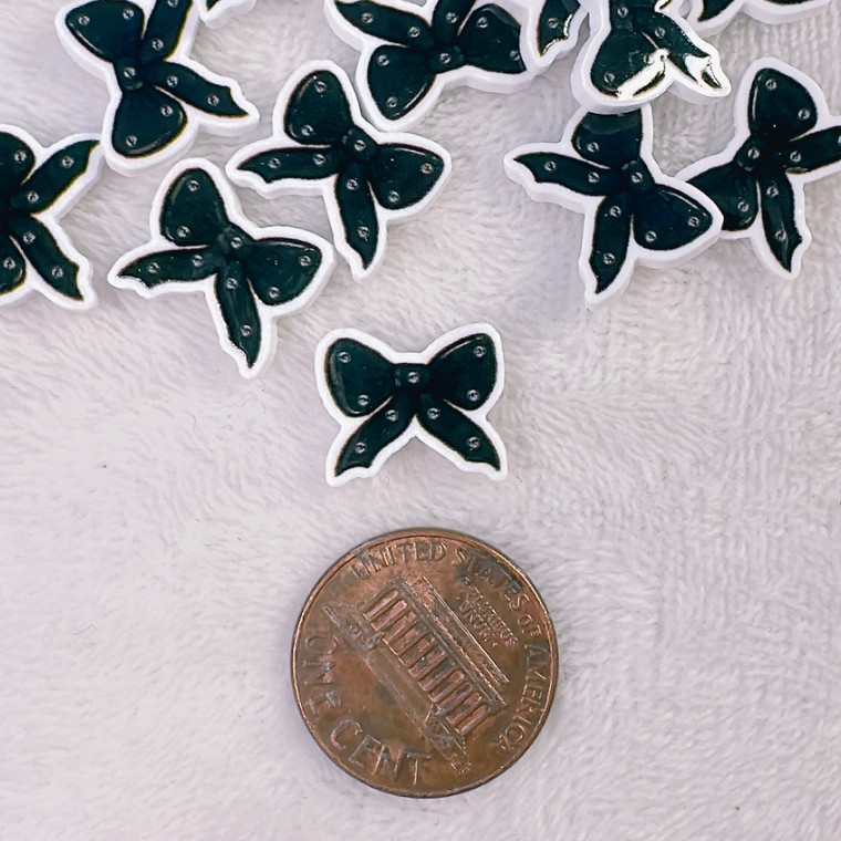 Mini black bow