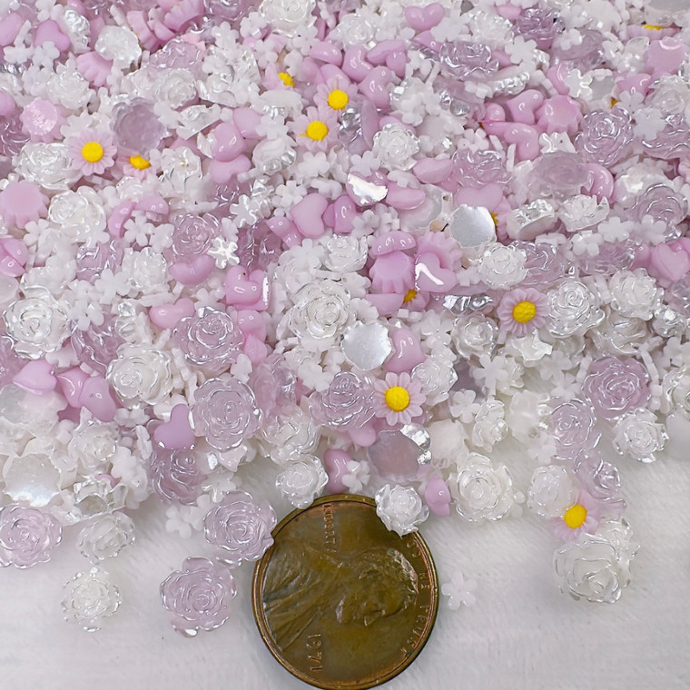 Purple flower mix