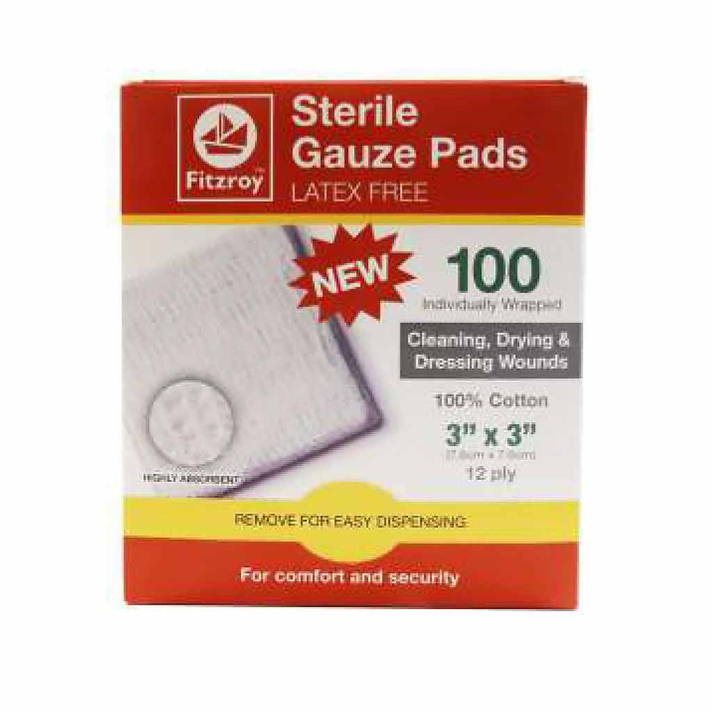 Fitzroy Sterile Gauze Pads 3
