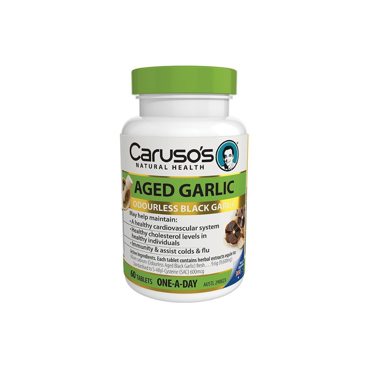 Caruso s Aged Garlic 60 Tablets Herbal Therapeutics ANZ Pharma