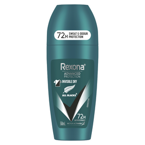 Rexona For Men Deo Roll On Ap Invisible Dry All Blacks 50ml