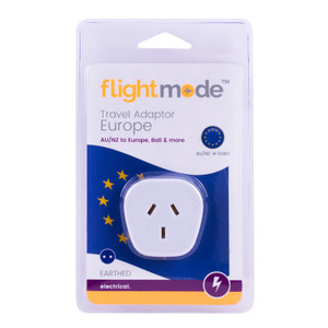 Flightmode Travel Adaptor Europe & Bali