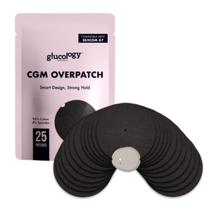 Glucology -  Cgm Patches Dexcom G6 - Black