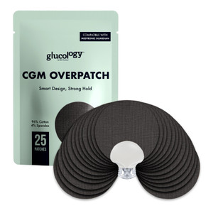 Glucology -  Medtronic Patches Cgm Patches - Black