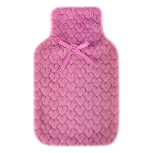 Hot Water Bottle Hot Spot Fur Hot - Pink Heart