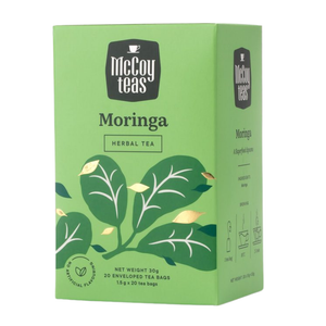 Mccoy Individually Wrapped Moringa Cinnamon  Tea Bags 20s