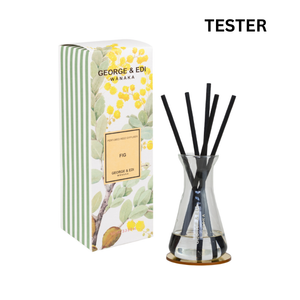 George & Edi Reed Diffuser Set 100ml- Fig Tester