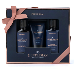 Kimirica Gentleman Trio - Hair And Body Wash 50ml, Body Lotion 50ml, Face Wash 50ml