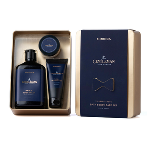 Kimirica The Gentleman Treasure Trove - Body Cream 25ml, Face Wash 50ml, Body Wash 270ml