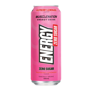 Muscle Nation Energy Drink 500ml Raspberry Lemonade