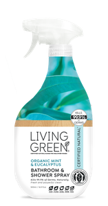 Living Green Natural Bathroom Cleaner Eucalyptus & Mint 500ml