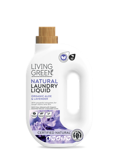 Living Green Natural Laundry Liquid Organic Lavender And Aloe 1l