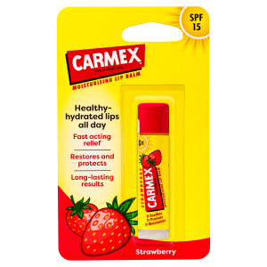 Carmex Strawberry Spf 15 Lip Balm Stick 4.25g