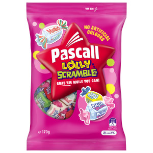 Pascall Lolly Scramble 170g 16s