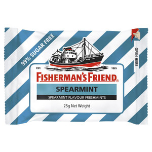 Fisherman's Friend Sugar Free Spearmint 25g