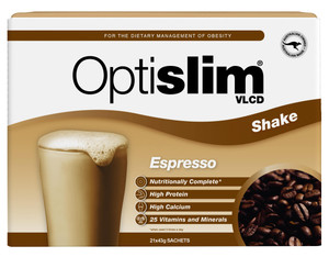 Optislim Vlcd Shake Espresso 21 X 43g