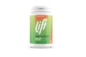 Lift Tangy Orange Jar 50s Tabs 200g