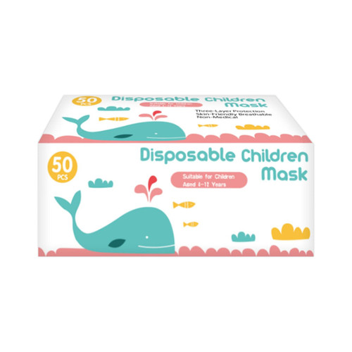 3ply Kids Disposable Face Mask 50s
