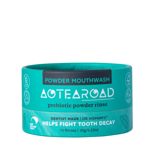 Aotearoad Natural Powder Mouthwash 35g