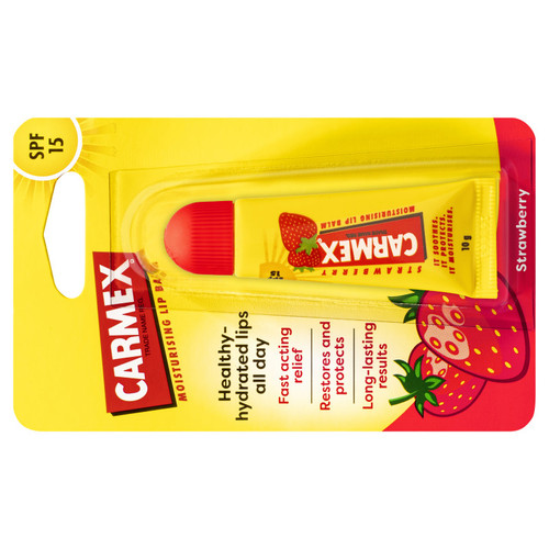Carmex Strawberry Squeeze Tube 10g