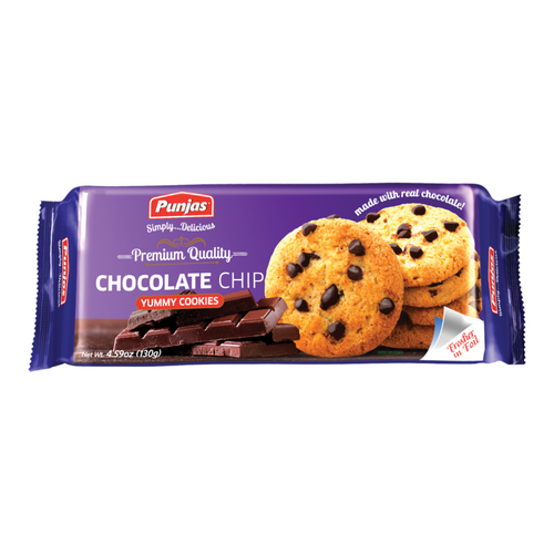 Punjas Chocolate Chip Cookies 130g X 15