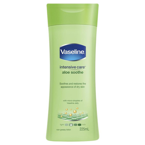 Vaseline Intensive Care Aloe Soothe Body Lotion 225ml