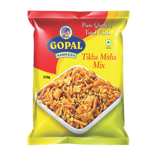 Gopal Snacks Tikha Mitha Mix Chevdo 250gm X 20