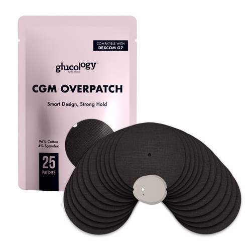Glucology -  Cgm Patches Dexcom G6 - Black