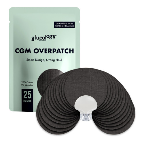 Glucology -  Medtronic Patches Cgm Patches - Black