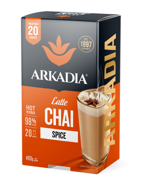 Arkadia Chai Tea Spiced 2 X 20 X 20g