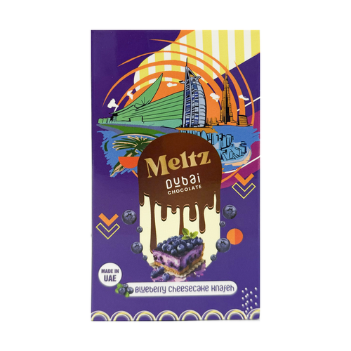 Meltz Dubai Chocolate Blueberry Cheese Cake 75g