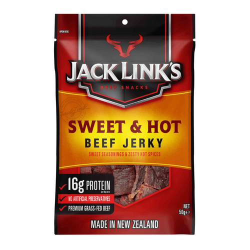 Jack Links Jerky Sweet N Hot 50g X 10