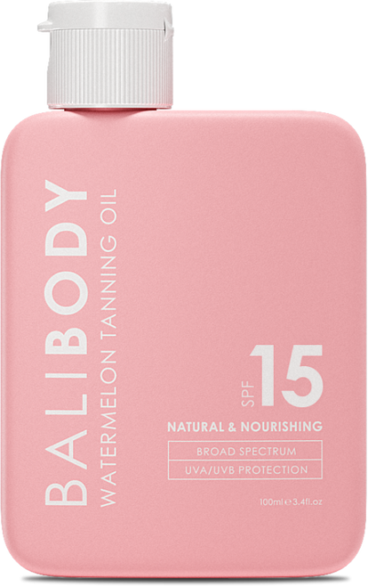 Bali Body Watermelon Tan Oil Spf15 100ml