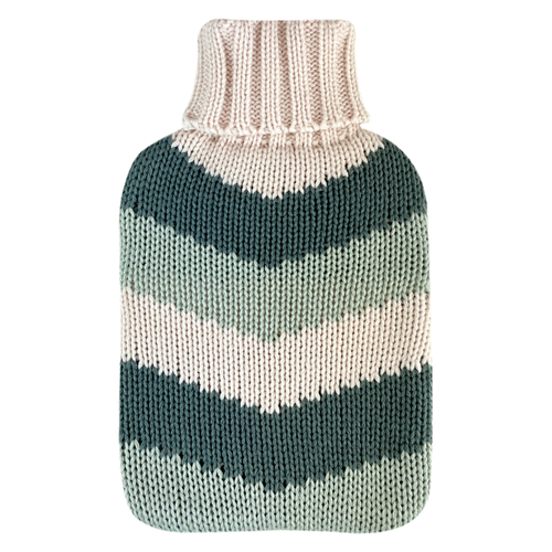 Hot Water Bottle Knit Set Chevron