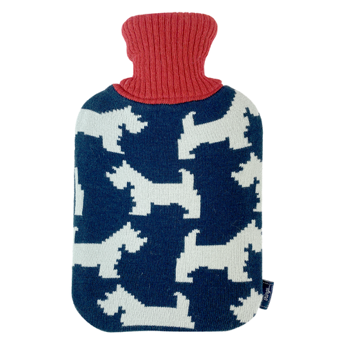 Hot Water Bottle knit Set Doggie
