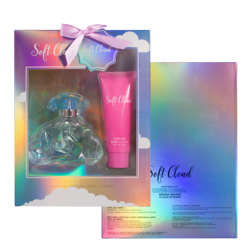 St Collection Women's 2pcs Set Soft Cloud W 100ml/3.4fl.oz Edp 80ml/2.8fl.oz Body Lotion
