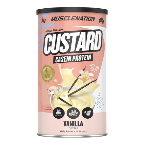 Muscle Nation Protein Custard Powder Vanilla 400g