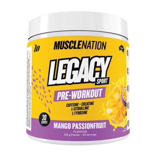 Muscle Nation Legacy Mango Passionfruit 225g