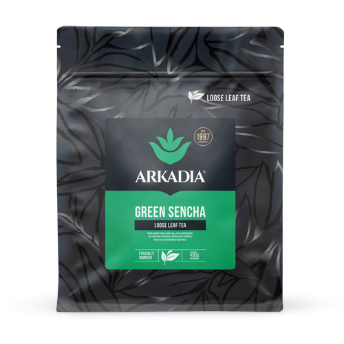 Arkadia Green Sencha Tea Loose Leaf 10 X 400g