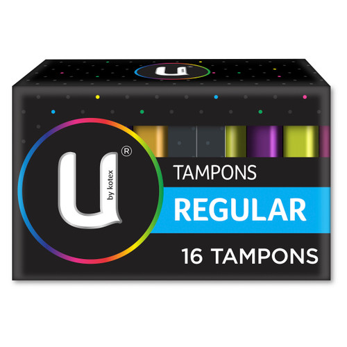 U By Kotex Tampons Reg 16s X 12