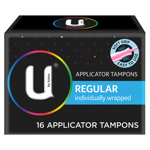 U Kotex Applicator Tampons Regular 16s