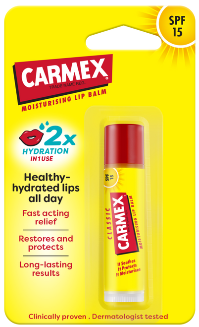 Carmex Classic Spf 15 Lip Balm Stick 4.25g