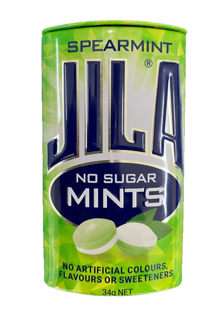 Fd Jila Sugar Free Mints Spearmints 34g